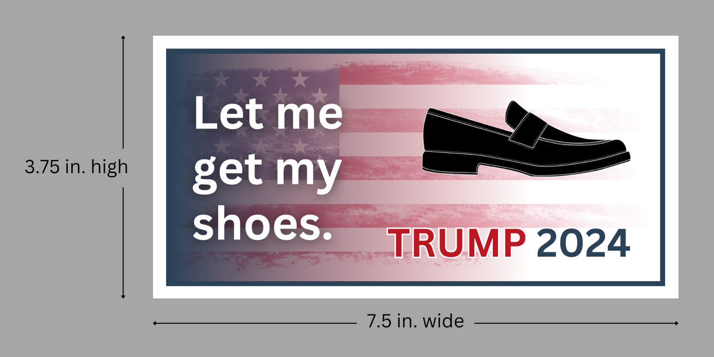 2-Pack Trump 2024 Stickers